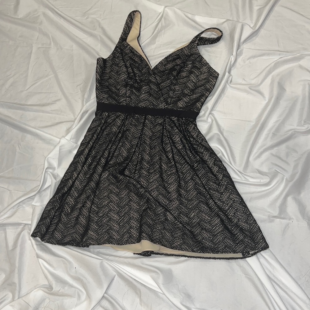 Black Webbed Dress